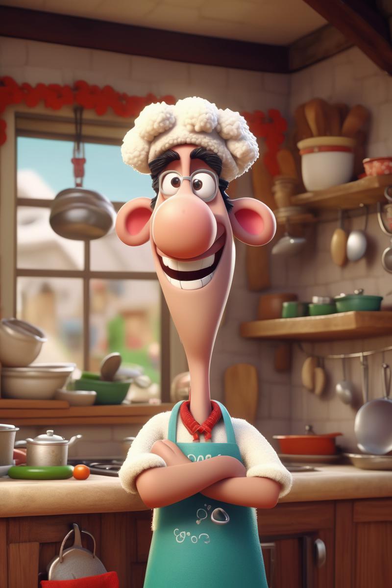 00059-3633864528-_lora_Aardman Animations Style_1_Aardman Animations Style - smilimg a man in his 40s wearing a cute sheep character hat and an a.png